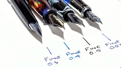 hooded nib fountain pen|fountain pen stub nib explained.